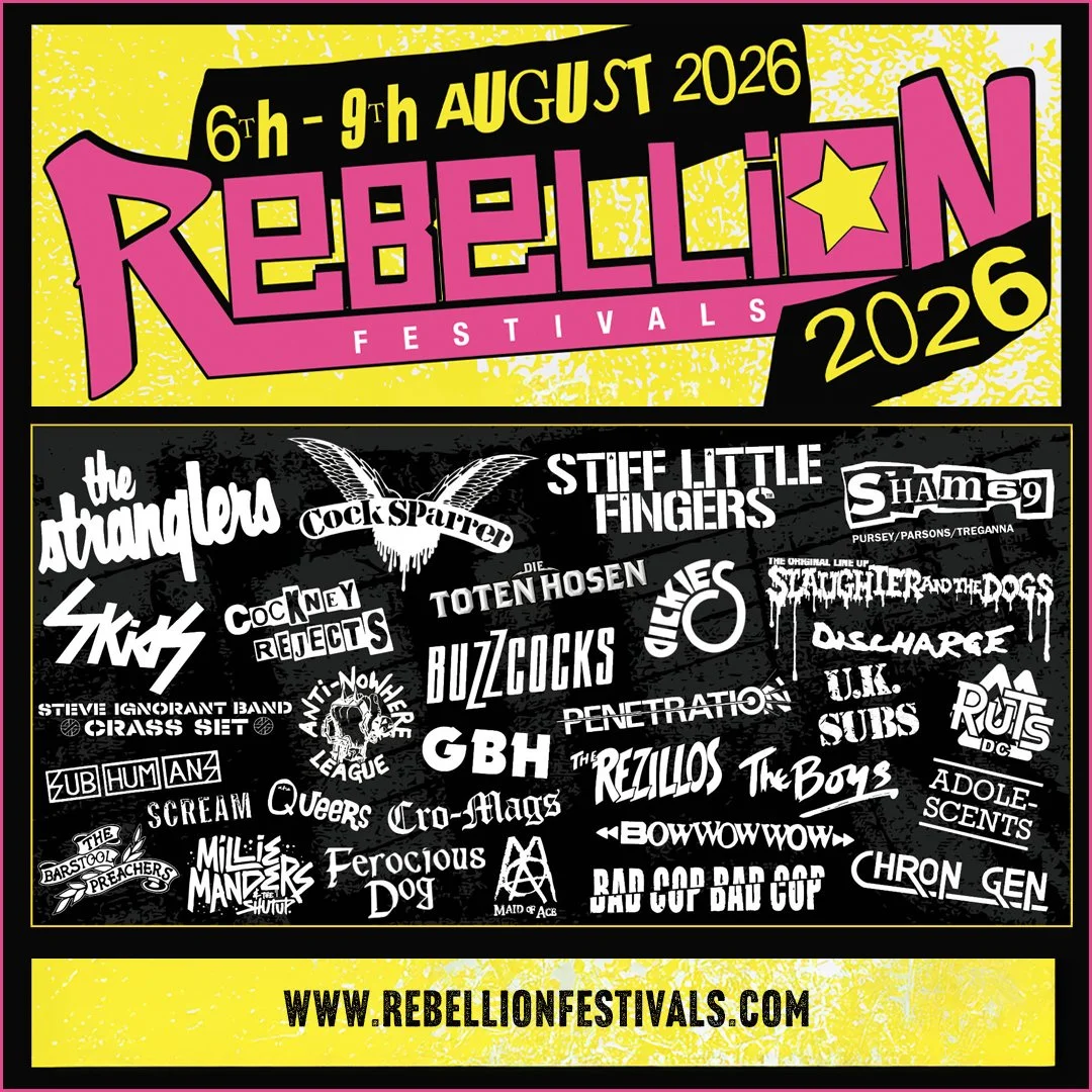 Rebellion Festival celebrates 30th anniversary as punk turns 50 in